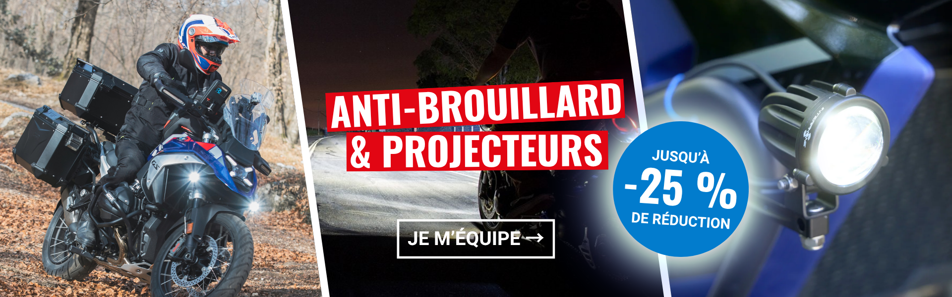 Anti-brouillard et projecteurs